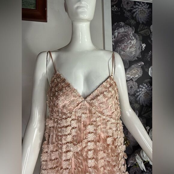 Anthropologie x Saylor Fringe Mini Slip Dress/ size XS - Picture 12 of 14